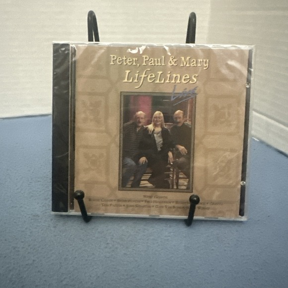 Other - Brand New Peter, Paul & Mary with Guests LifeLines Live CD (1996, D115728)